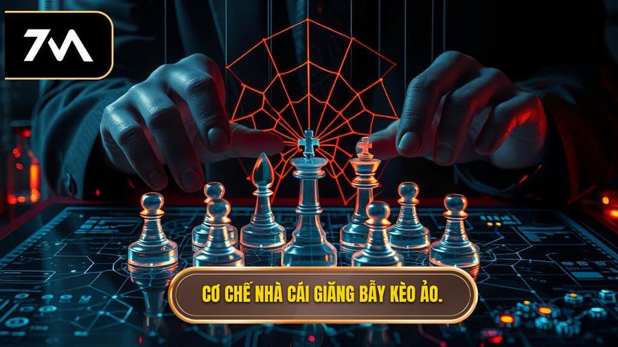 Cơ chế nhà cái giăng bẫy kèo ảo.