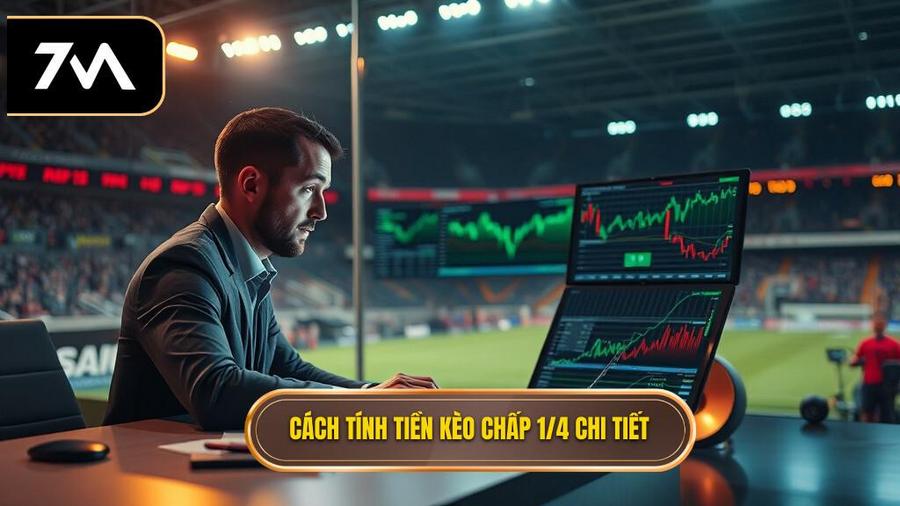 Cách tính tiền và các kịch bản xảy ra khi đánh Kèo chấp 1/4 (0.25)
