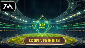 Kèo chấp 1/4 (0.25)